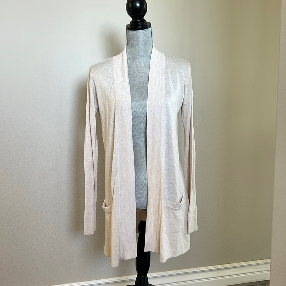 Hippie rose cream colored cardigan